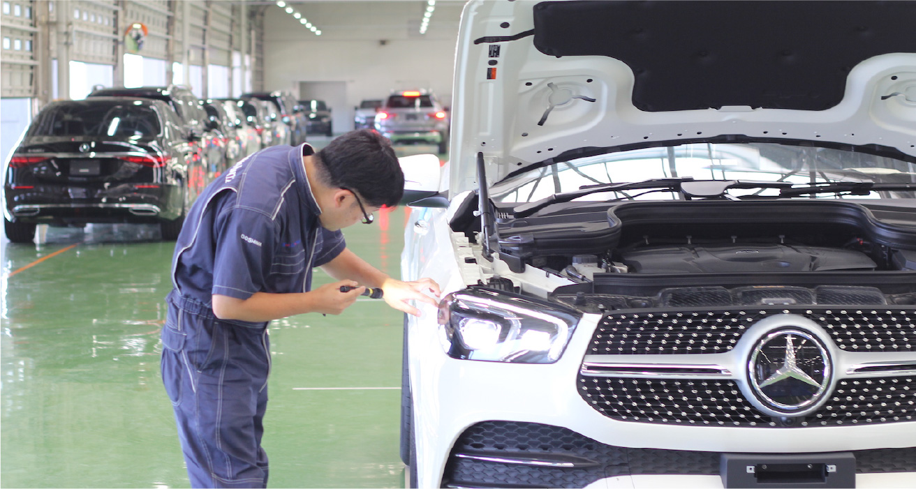 新車整備事業イメージ